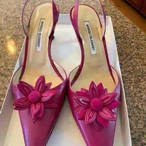 Pink Manolo Blahniks